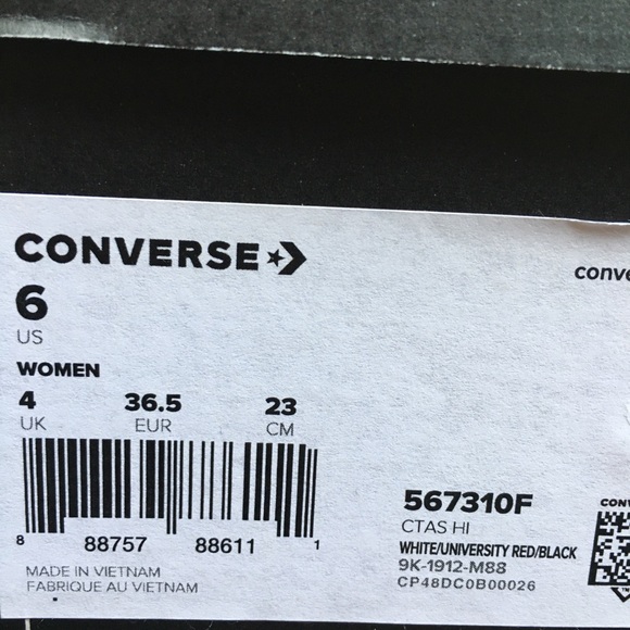 Converse Chuck Taylor Love Fearlessly - Picture 16 of 16